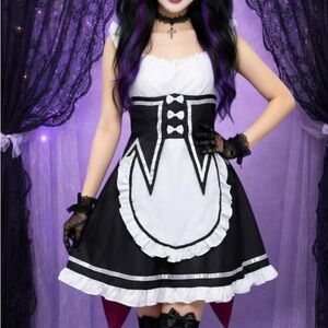 ReZero Remi Maid Cafe Magic Anime High Quality Cosplay Costume